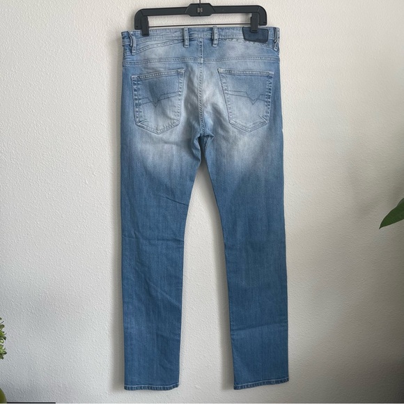 DIESEL SHIONER Wash 0810M Stretch Denim Jeans - Picture 4 of 6